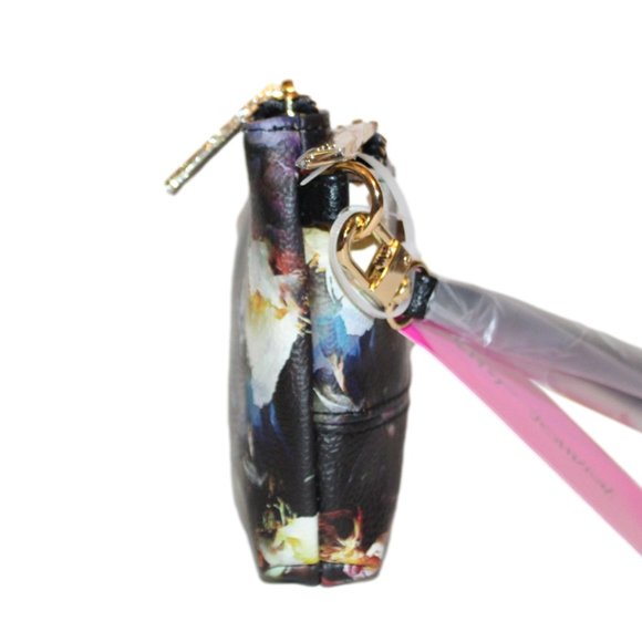 NEW Betsey Johnson XOTalli Double Zip Around Wristlet Wallet Pouch Bag - Picture 8 of 14